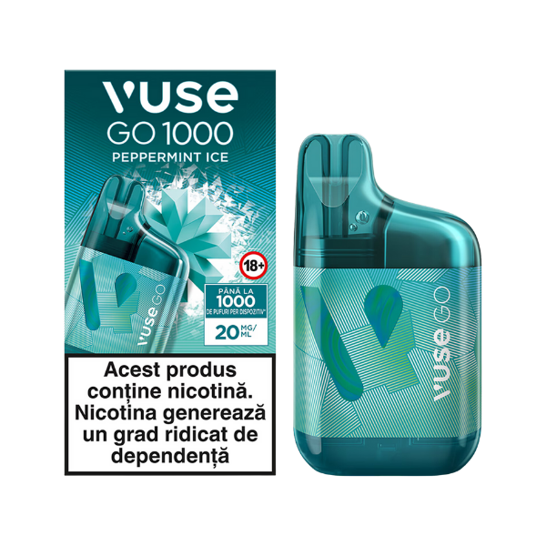 VUSE GO 1000 BOX PEPPERMINT ICE 20MG/ML