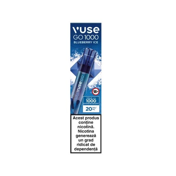 VUSE GO 1000 PEN BLUEBERRY ICE 20MG/ML