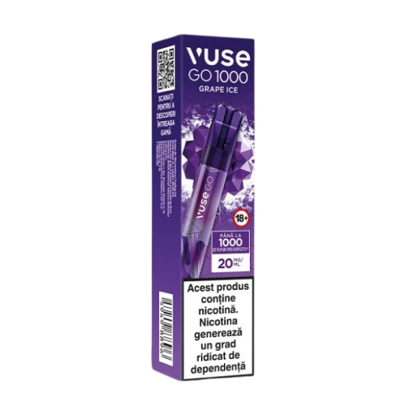 VUSE GO 1000 PEN GRAPE ICE 20MG/ML